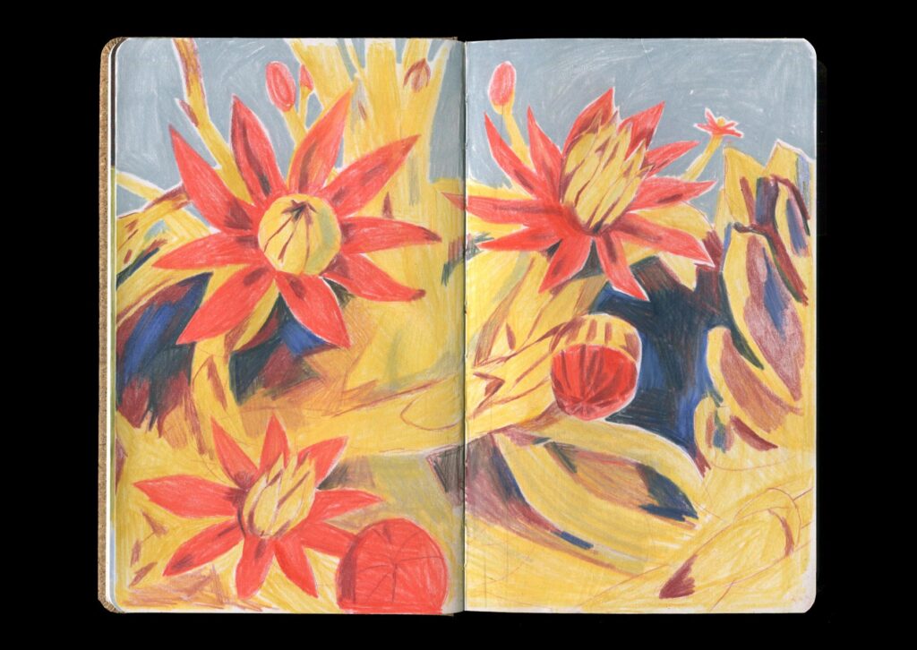 Luisa Rivera sketchbook