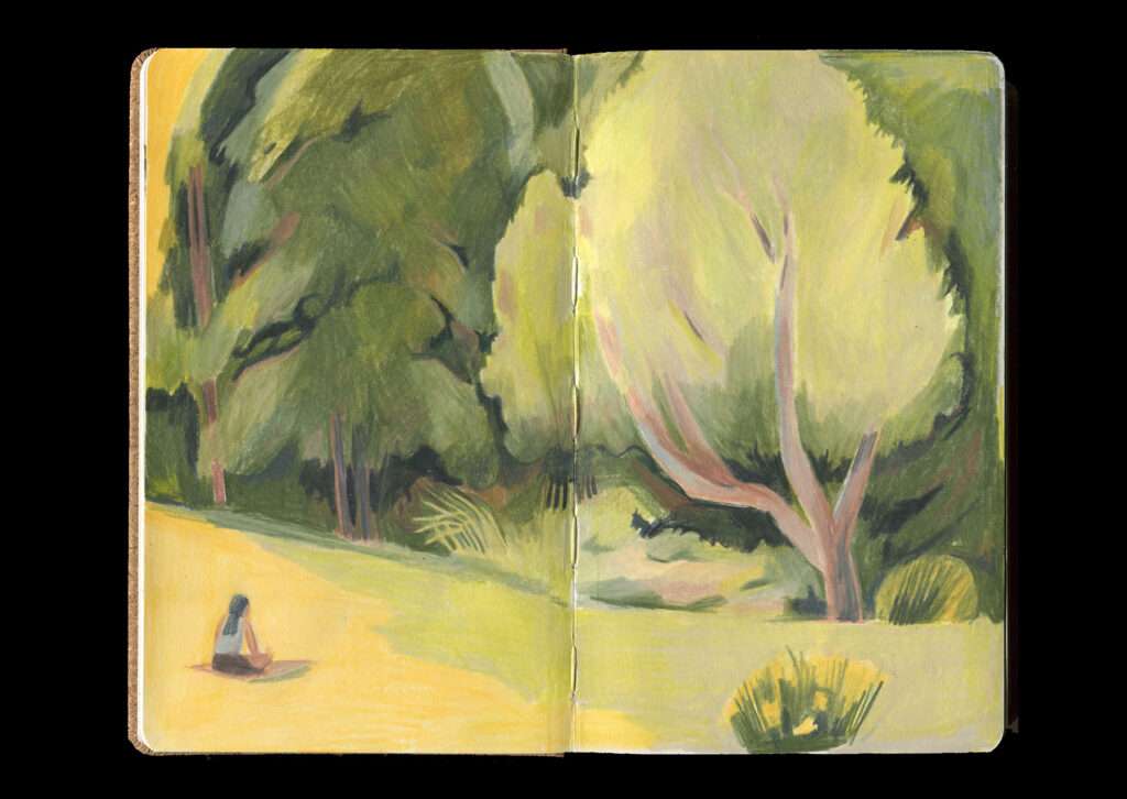 Luisa Rivera sketchbook